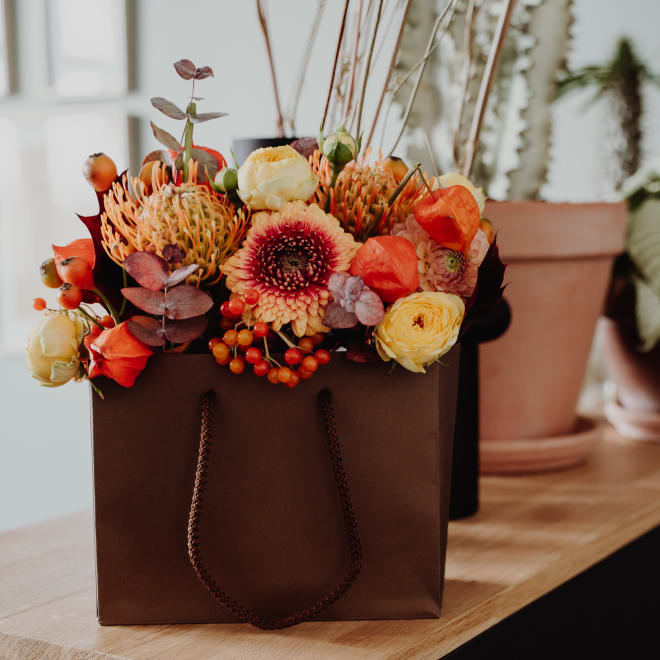 Flower bag «Splendid autumn»