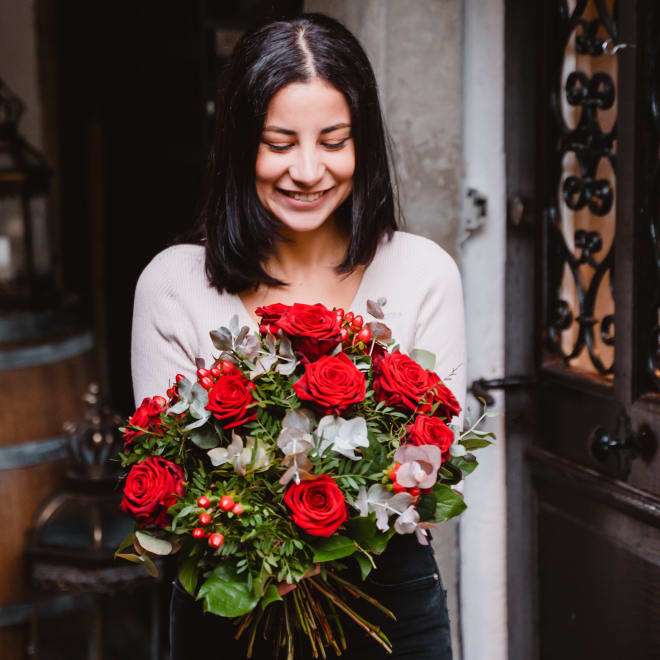 Flower bouquet «I Love You»