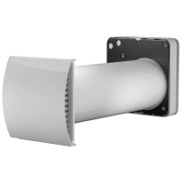 Aura One W 160 room ventilator in white with heat recovery