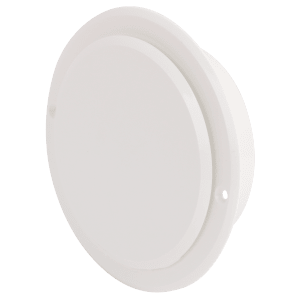 White TVR 100 plate valve with round duct connection