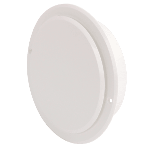 White TVR 125 plate valve with round duct connection