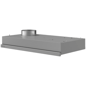 Kjøkkenhette Slimline i grå utførelse for tilkobling til ventilasjonsaggregat KS3 RER
