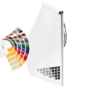 Ytterväggskåpa V21 för avluft eller uteluft monterad på fasad levererad i valfri RAL-färg