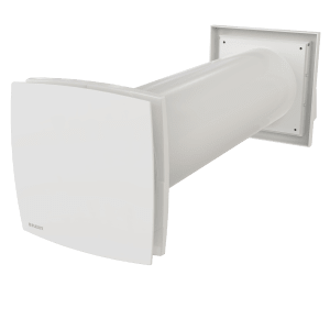 O2 room ventilator for balanced ventilation in single rooms