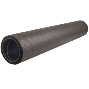 Insulated steel spiral duct with dark outer sleeve