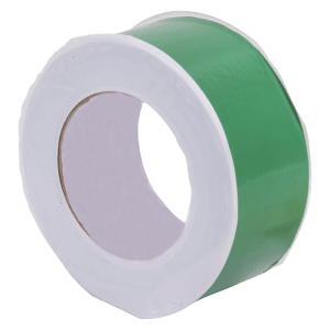 Green sealing cuff tape 60 mm for airtight duct connections