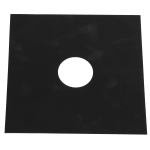 Sealing sleeve in black material with round opening Ø51 for sealing around central vacuum pipe