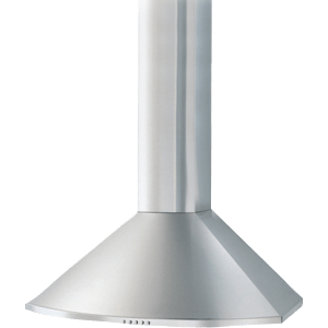 Kitchen hood Flexit Elegant E/F 60 cm in stainless steel for shared exhaust systems