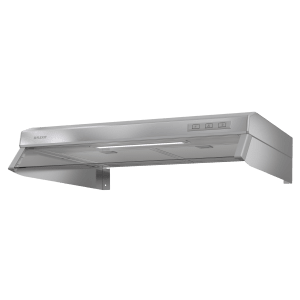 Kitchen hood Flexit Facet E/F in stainless steel for installation beneath upper cabinets