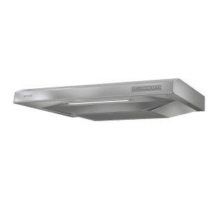 Kitchen fan Flexit Facet-M in stainless steel with built-in motor