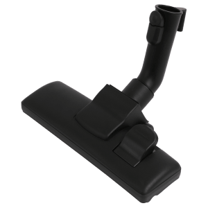 Combination floor nozzle with wheels for central vacuum, suitable for hard floors and carpets