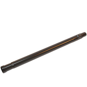 Black and aluminium telescopic tube with on/off function for central vacuum system