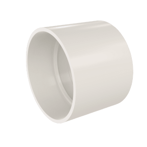 Skjøtemuffe i plast Ø51 mm for rør til sentralstøvsuger