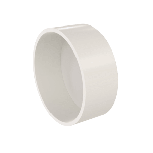 Blendelokk i plast Ø51 mm for rør til sentralstøvsuger