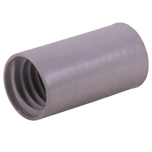 Skjøtemuffe i plast for støvsugerslange til sentralstøvsuger