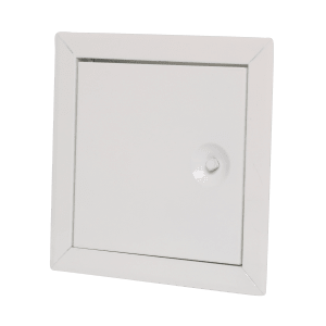 White steel inspection hatch 150×150 for access to duct or installation