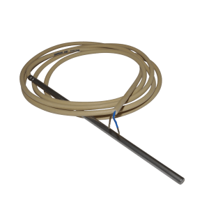 Temperatursensor med føler og tilkoblingsledning for måling i ventilasjonsaggregat