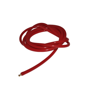 Rød rotorrem i fleksibelt materiale for drift av rotor i Flexit L14R-aggregat