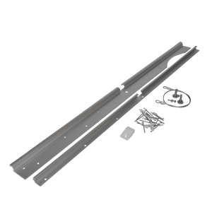 Hengsel komplett UNI 3 reserve med hengselskinner og monteringsdeler