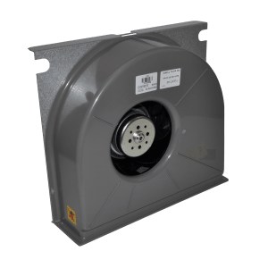 Komplett EC-avtrekksvifte med integrert motor og metallkapsling for ventilasjonsaggregat