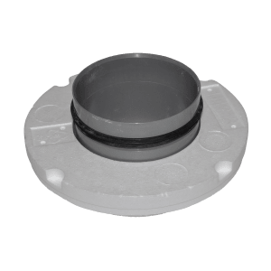 Plastnippel Ø125 mm til C2 ventilasjonsaggregat