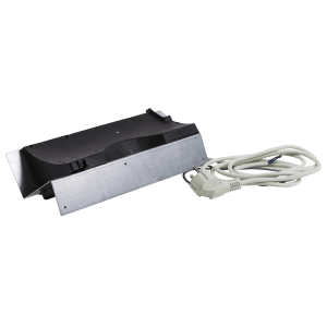 Komponentboks komplett Elegant E/F med tilkoblingskabel, vist som separat ventilasjonskomponent