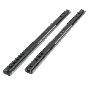 Skinnesett i metall for montering av kjøkkenhette i Tradition-serien