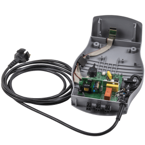 Komplett motordeksel med kretskort og symbol