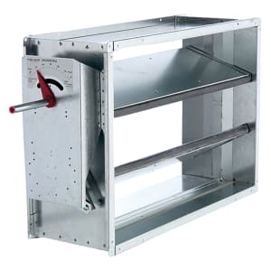 Lukkespjeld On/Off for ventilasjonskanal, størrelse 900 × 250