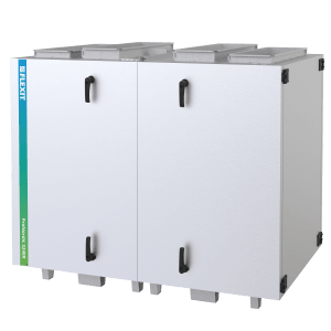 Flexit ProNordic S 240R air handling unit front view with top connections