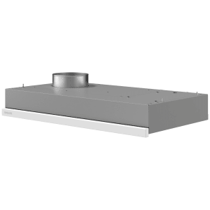 Slimline profillist i hvit utførelse for Nordic KS3 kjøkkenhette