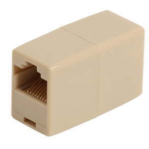 Skjøtekontakt med 8-pols tilkobling for styrepanel