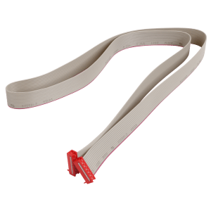 Flatkabel 12 V 700 mm med flerpolet kontakt i begge ender