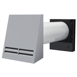 
                    Single room ventilator Flexit Roomie One W V2 in black with heat recovery