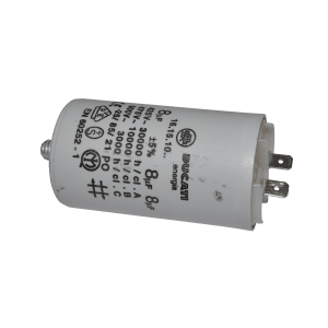 Capacitor w/pins 8uF