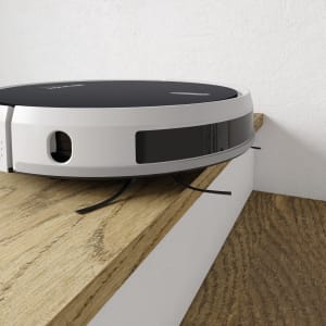 
                    CVRobo robotstøvsuger som stopper ved kant med sensorgjenkjenning