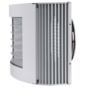 
                    Single box 160 in white finish for air intake or exhaust air mounted on exterior wall