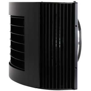 
                    Single box 160 in black finish for air intake or exhaust air mounted on exterior wall