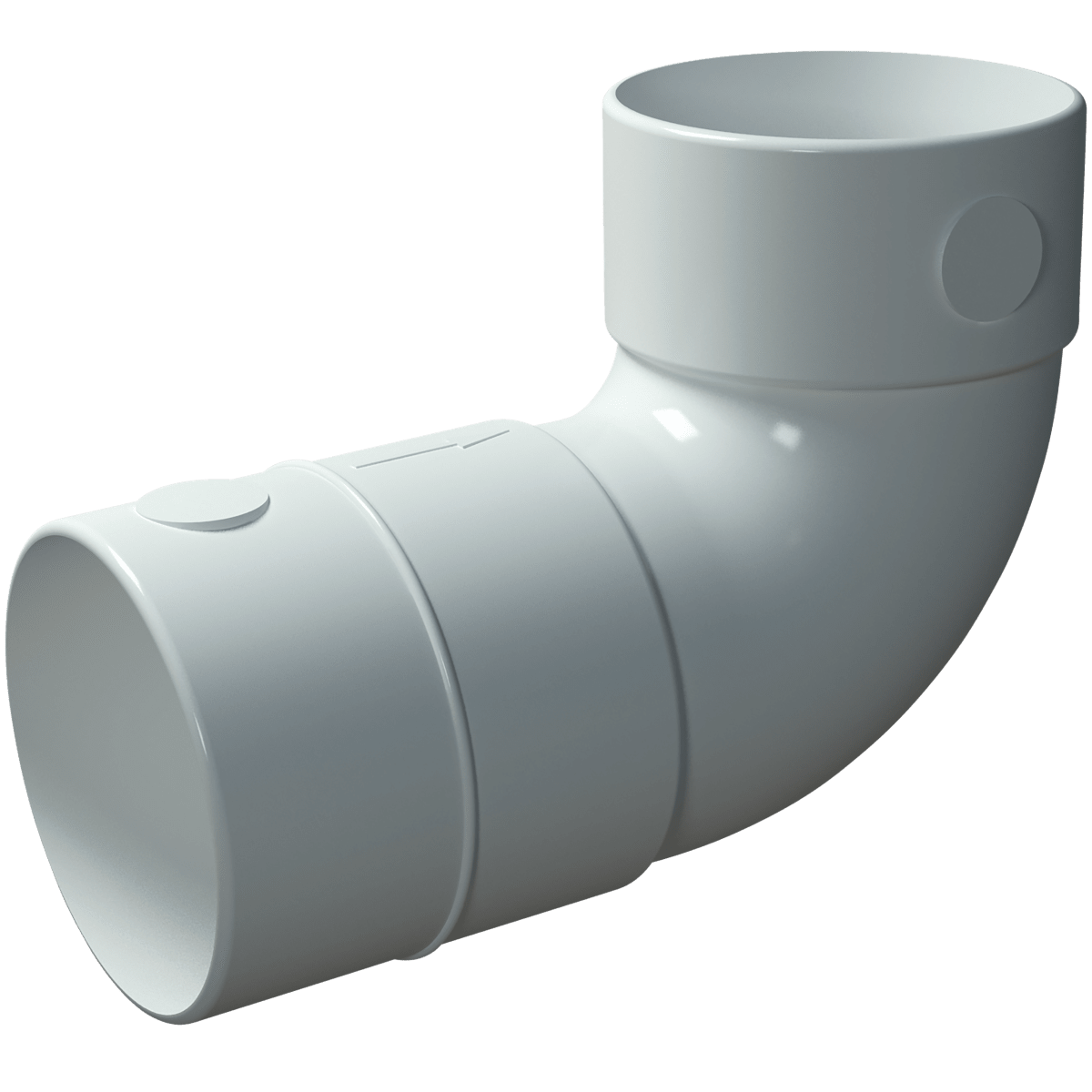 Bend 90gr Ø75 plast