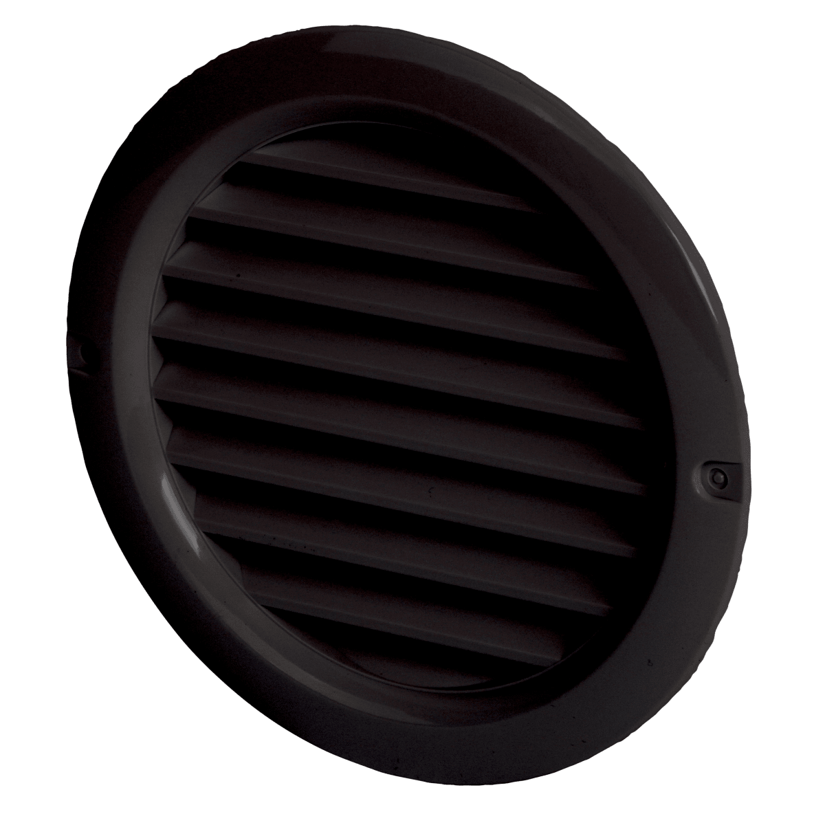Louver PR100 w/spigot Ø100 black