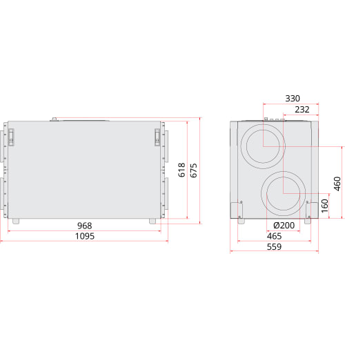 Vent.aggregat Nordic L6 SW RE