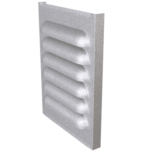 Sjalusirist mur stål 150X150mm