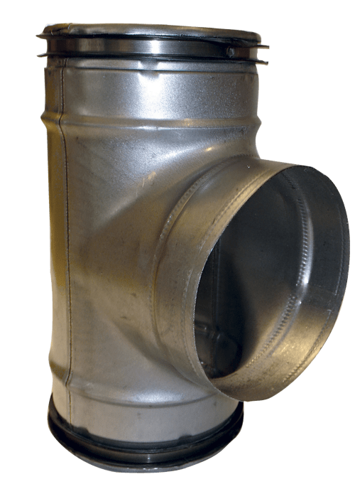 T-Piece w/gasket and female out