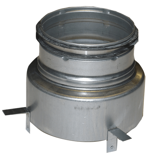 Valve bracket w/reduction Ø125/100