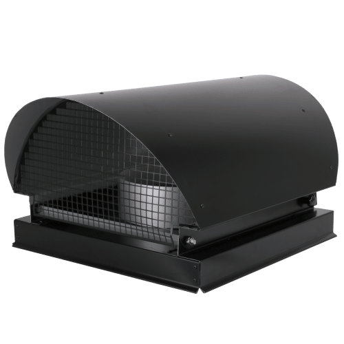 Roof hood flat roof 200 black