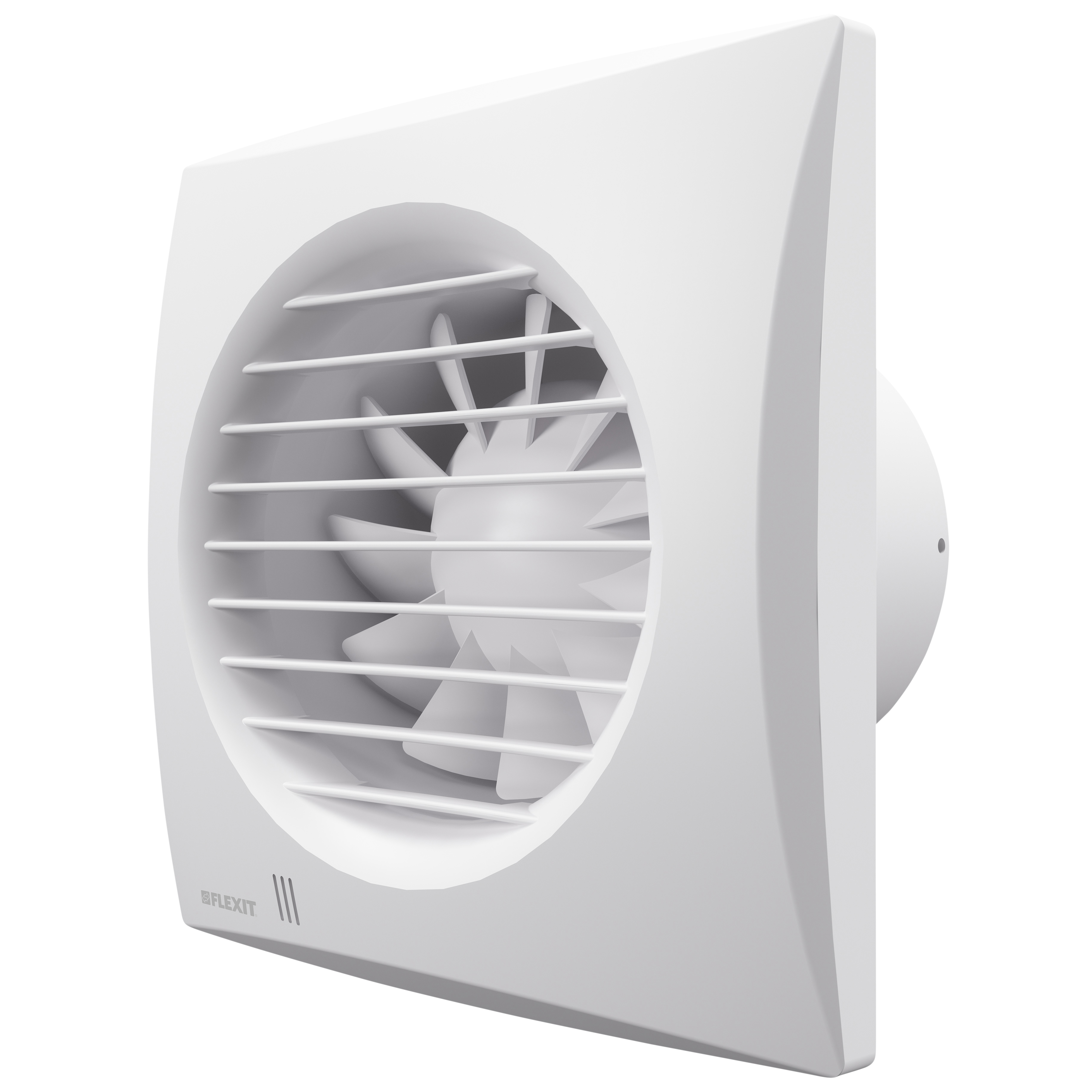 

                    Baderomsvifte Flexit Classic Eco 100 i hvit utførelse med lamellfront