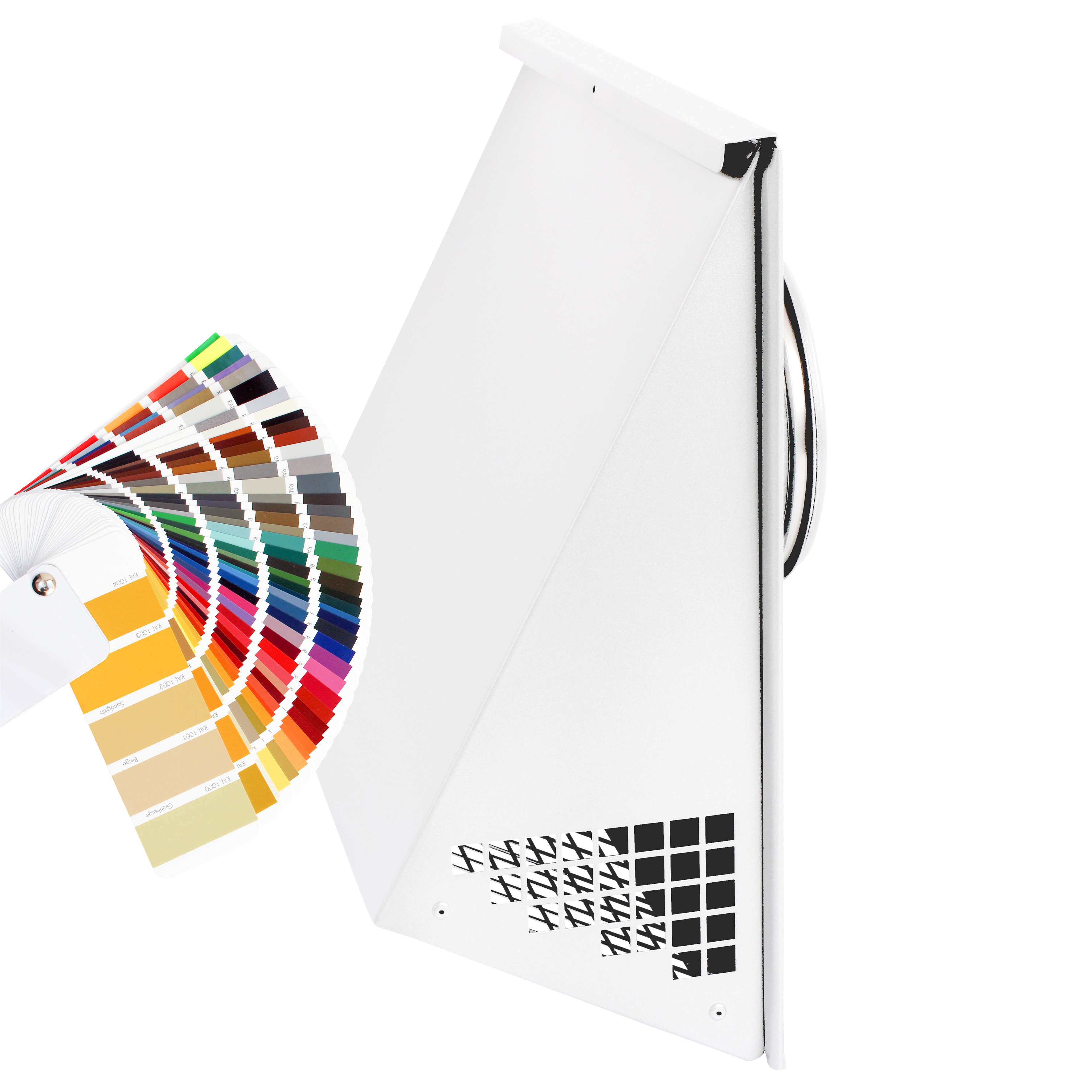 

                    Ytterveggskappe V21 for avkast eller uteluft montert på fasade levert i valgfri RAL-farge