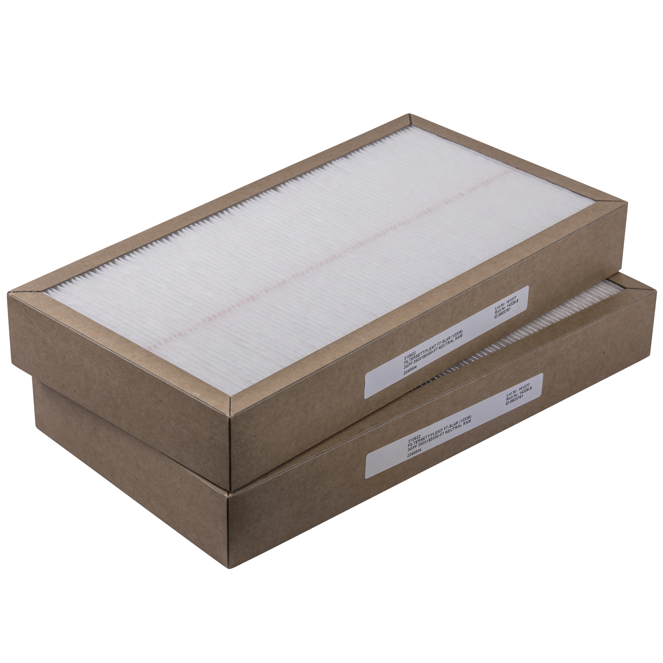 

                    Filter set for Flexit SL4R air handling unit supplied in cardboard boxes