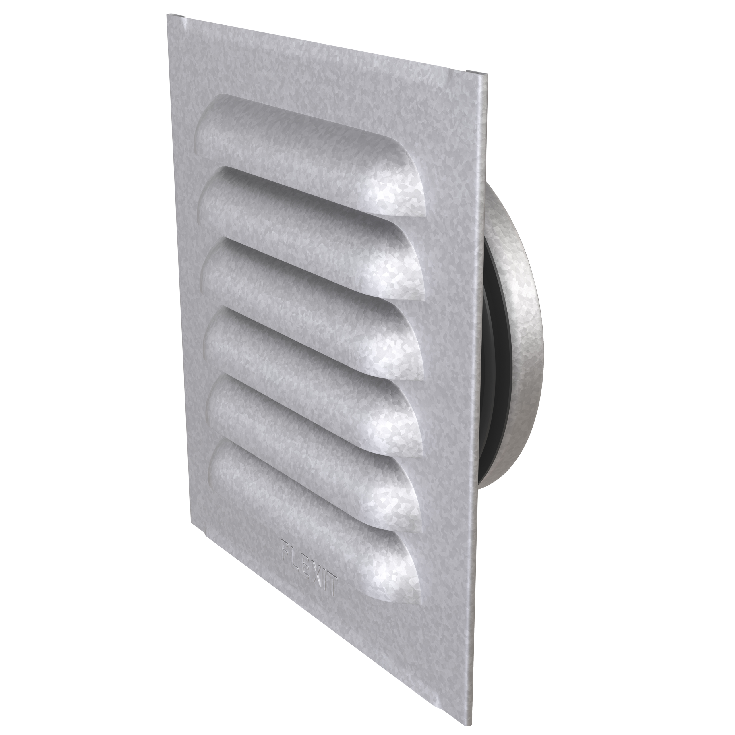 

                    Sjalusirist i stål 6×6 med nippel Ø125 og pakning for luftinntak eller avtrekk