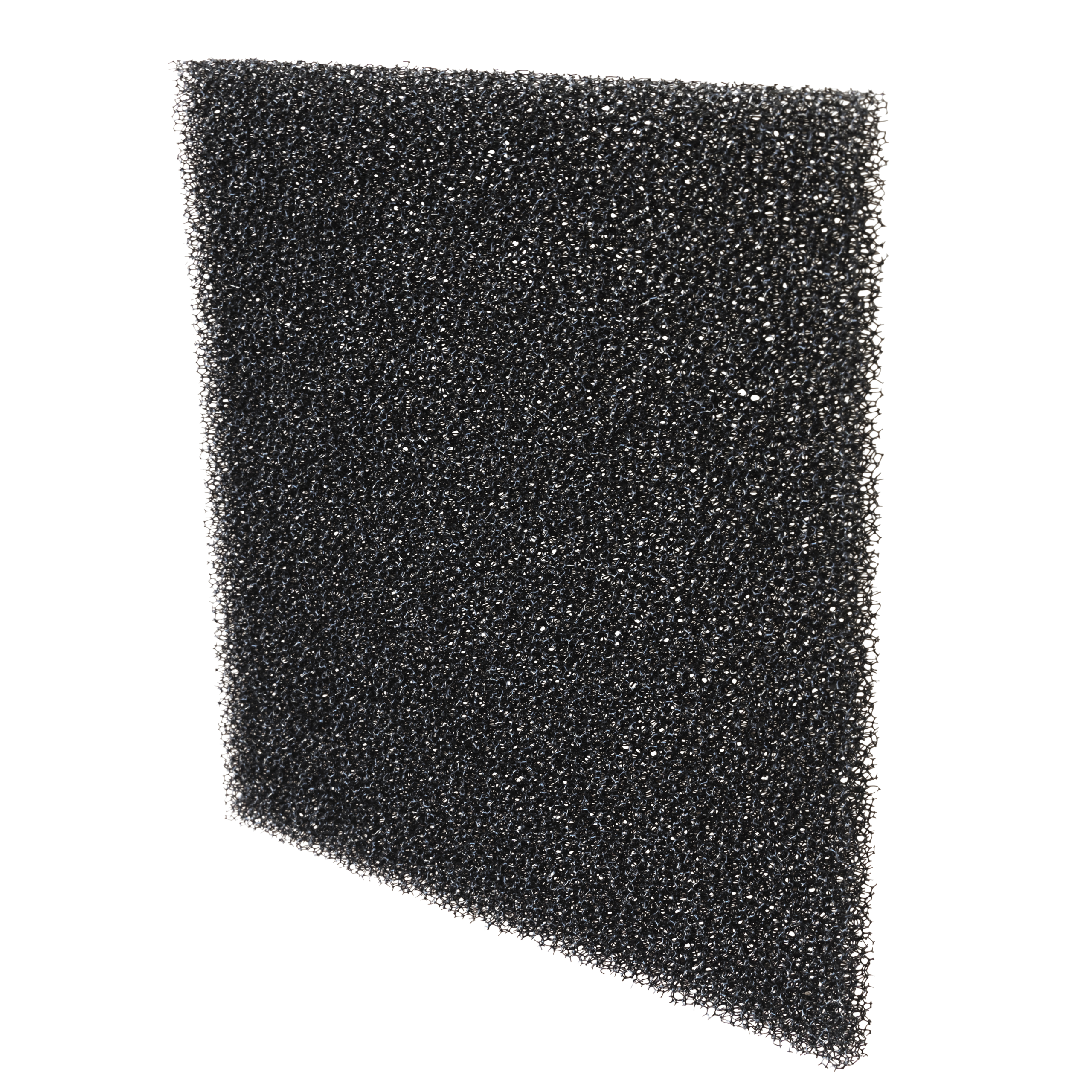

                    Black square filter for Aero 100V2 shown at an angle
